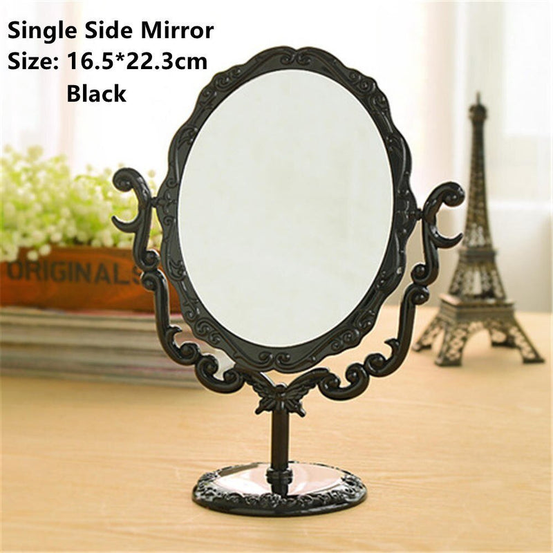 Korean Style Heart Shaped Double Sided Cosmetic Mirror - The House Of BLOC