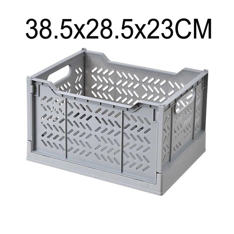 Large Plastic Foldable Organiser Crate - The House Of BLOC