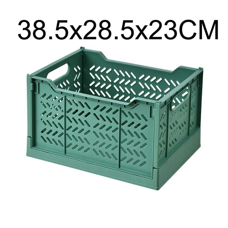 Large Plastic Foldable Organiser Crate - The House Of BLOC