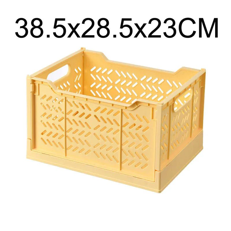 Large Plastic Foldable Organiser Crate - The House Of BLOC