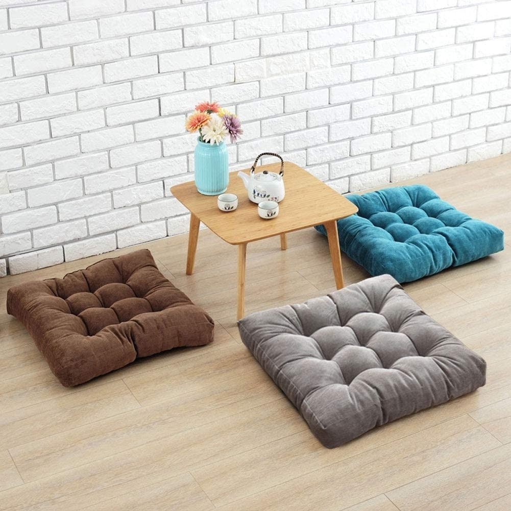 Large Thick Super Soft Corduroy Floor Cushion - The House Of BLOC