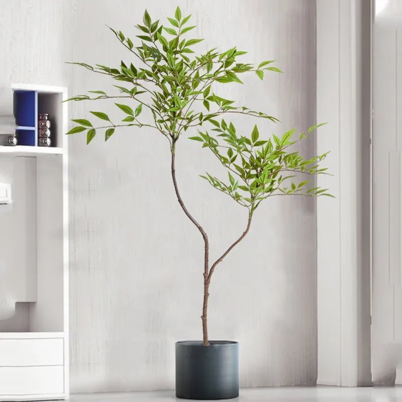 Large Two Forked Artificial Bamboo Plant - The House Of BLOC