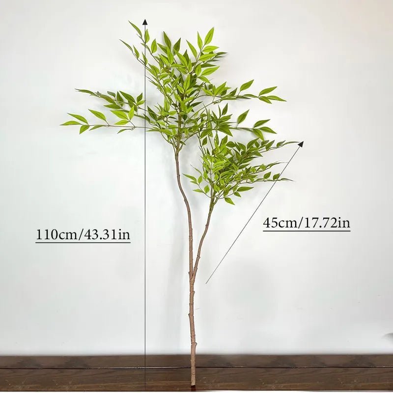 Large Two Forked Artificial Bamboo Plant - The House Of BLOC