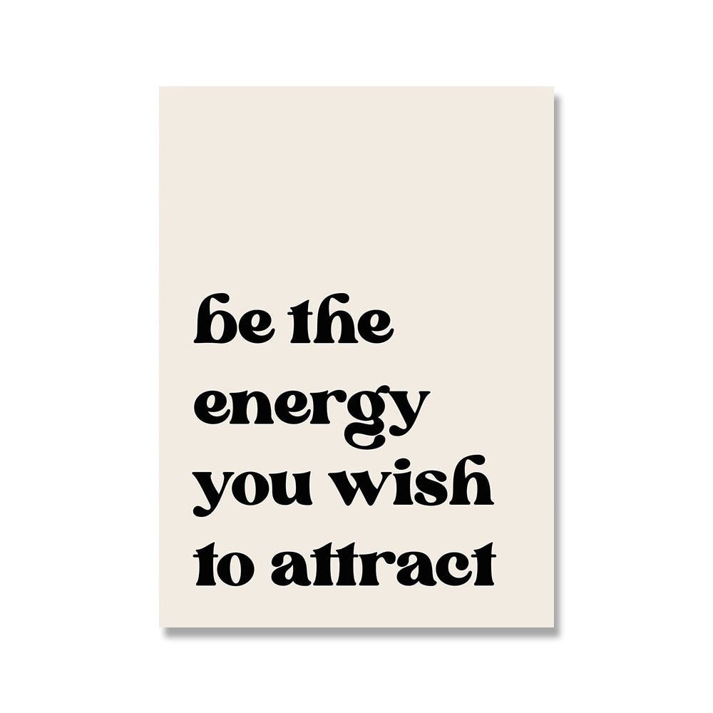 Law of Attraction Manifestation Posters - The House Of BLOC