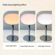 Lollipop Cream Glass Table Lamp - The House Of BLOC