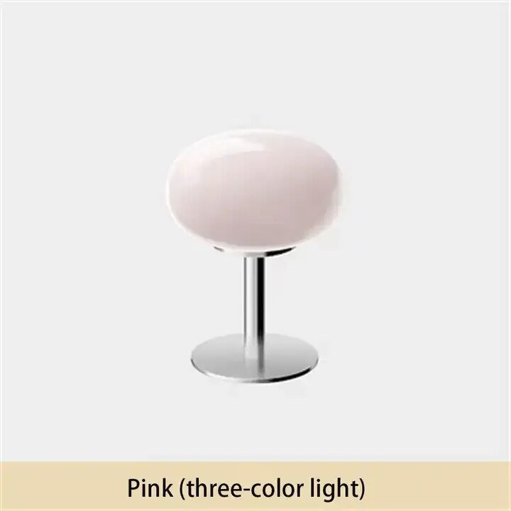 Lollipop Cream Glass Table Lamp - The House Of BLOC