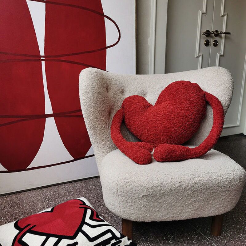 Love Heart Sofa Cushion - The House Of BLOC