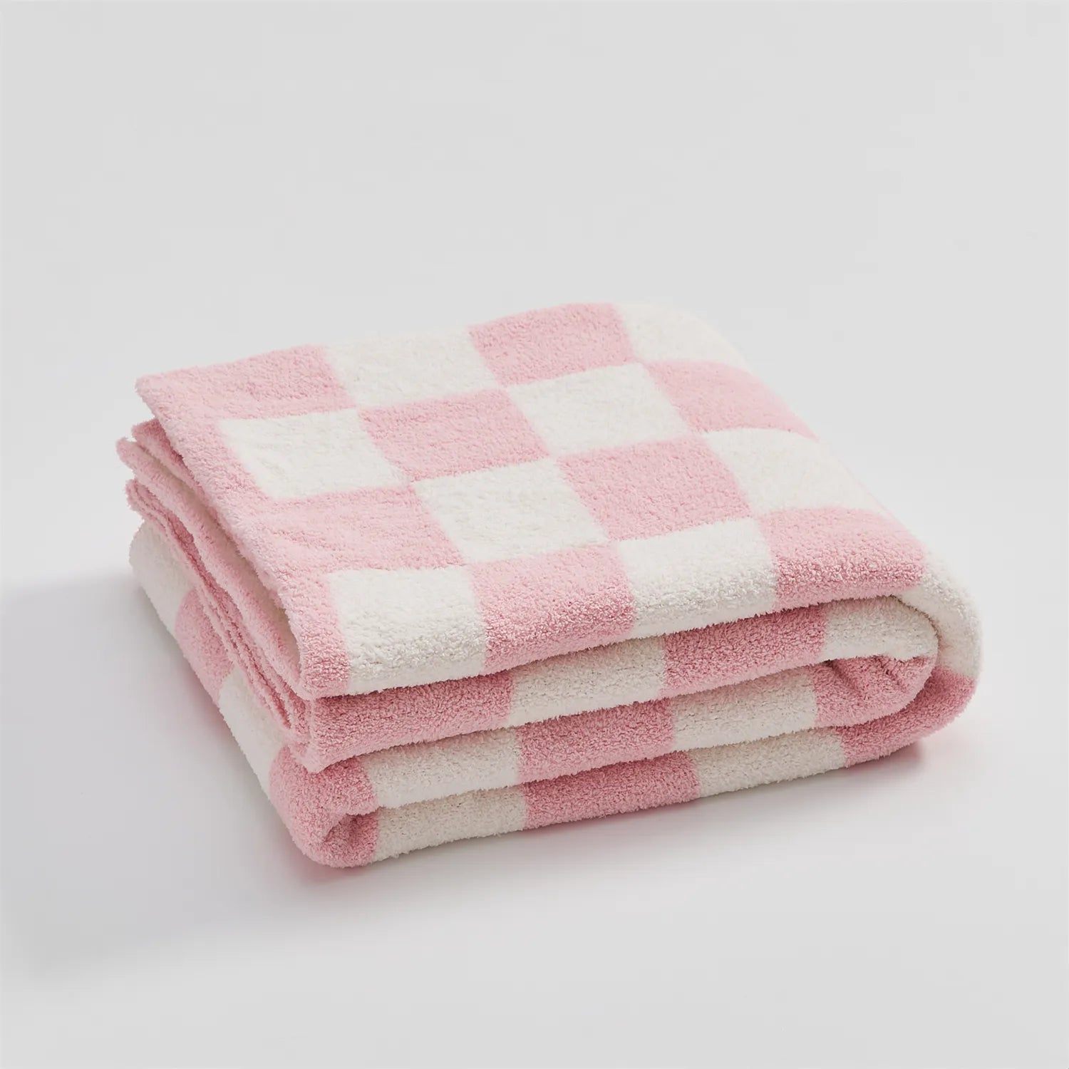 Luxurious Colourful Chequerboard Plaid Blanket - The House Of BLOC