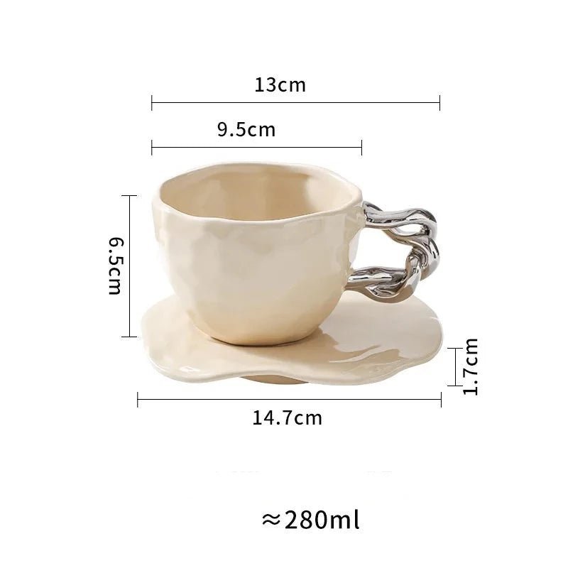 Luxury Afternoon Tea Cup & Saucer Set - The House Of BLOC
