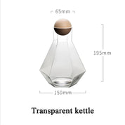 Luxury Diamond Shape Crystal Decanter & Glasses Set - The House Of BLOC