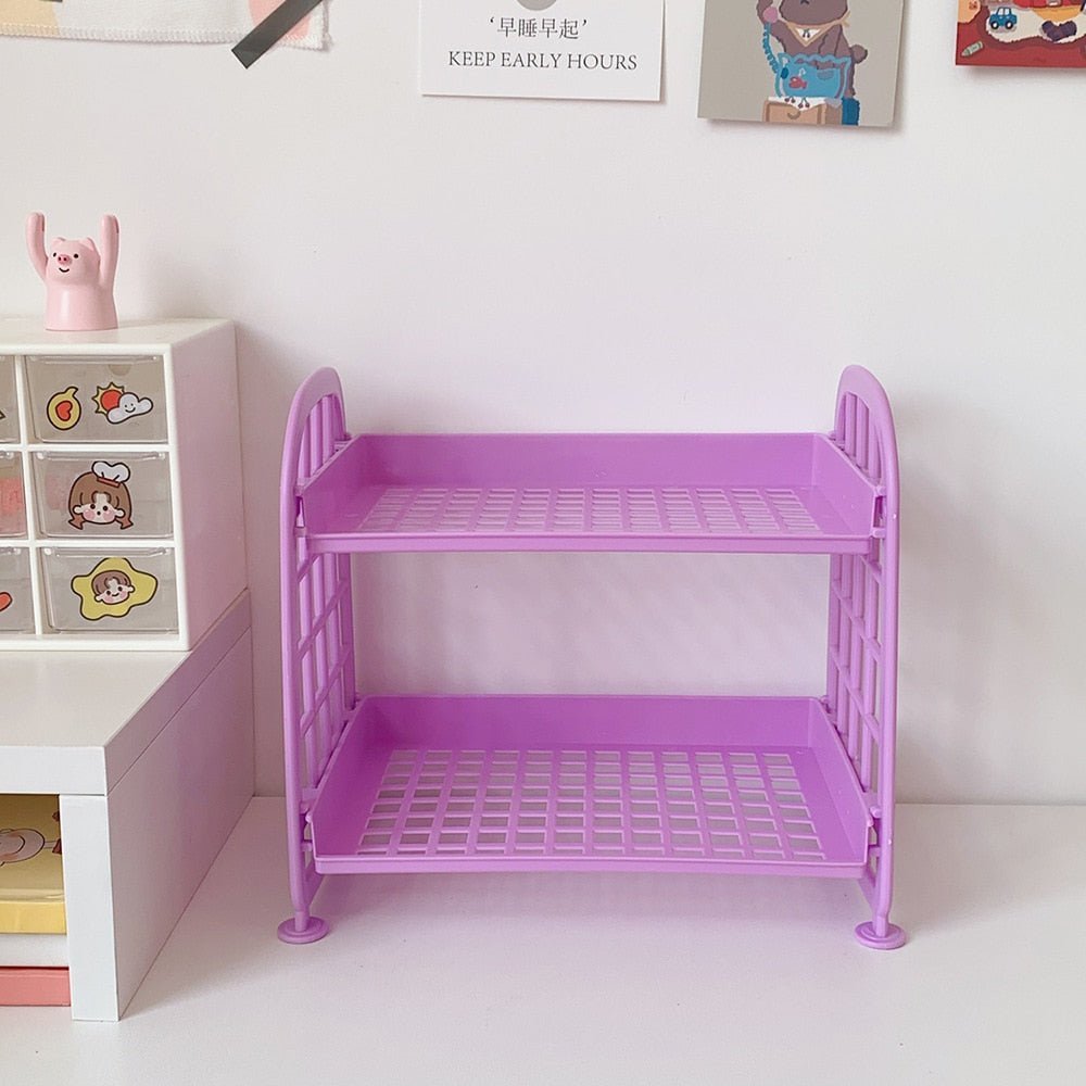 Macaron Coloured Minimalist Desktop Organiser Storage Tray - The House Of BLOC