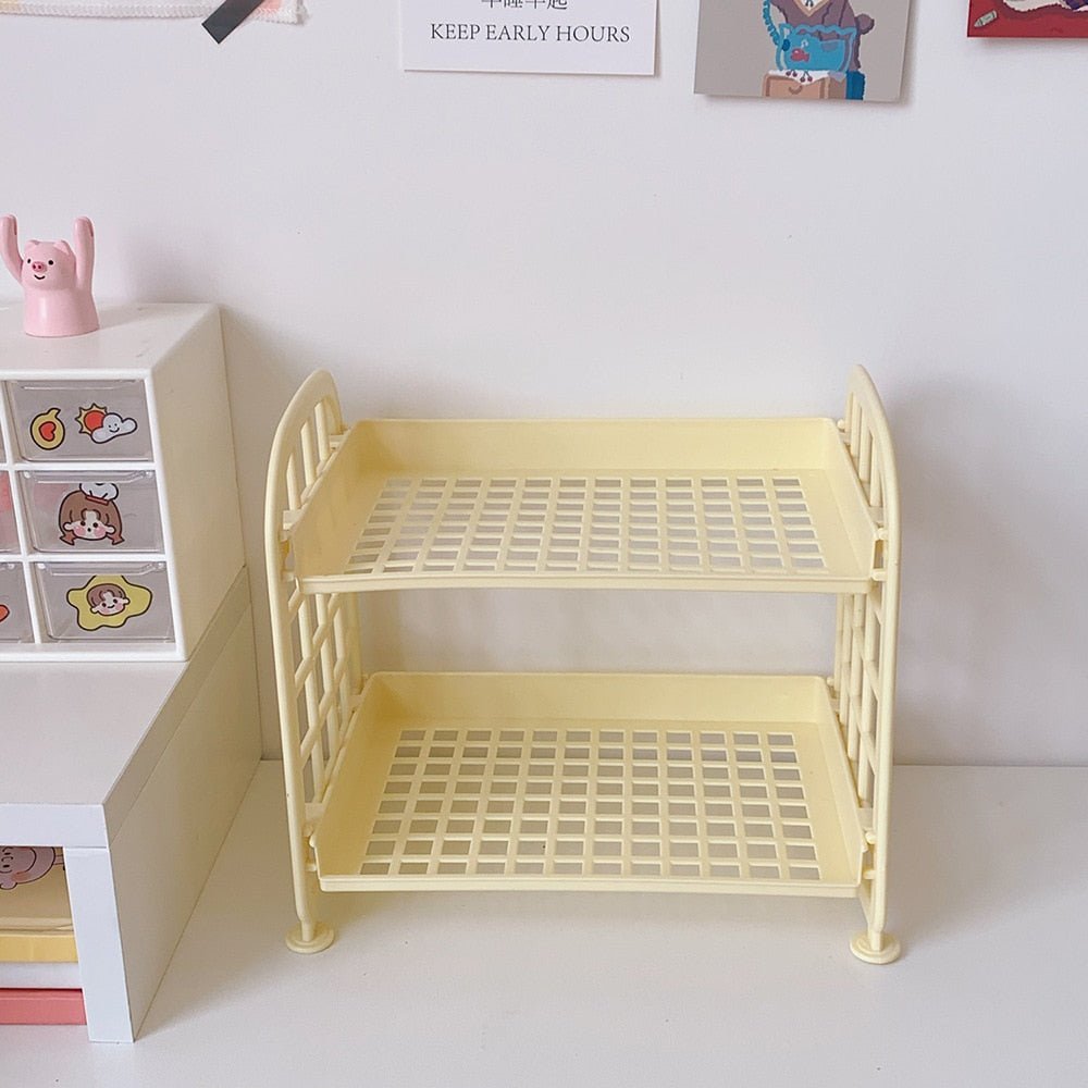 Macaron Coloured Minimalist Desktop Organiser Storage Tray - The House Of BLOC