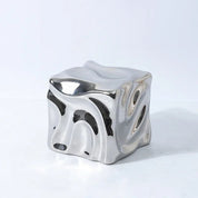 Metallic Coloured Cube Ornament - The House Of BLOC