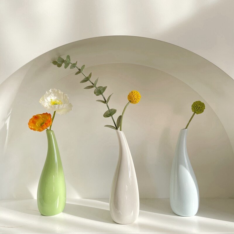 Mini Ceramic Flower Vase - The House Of BLOC