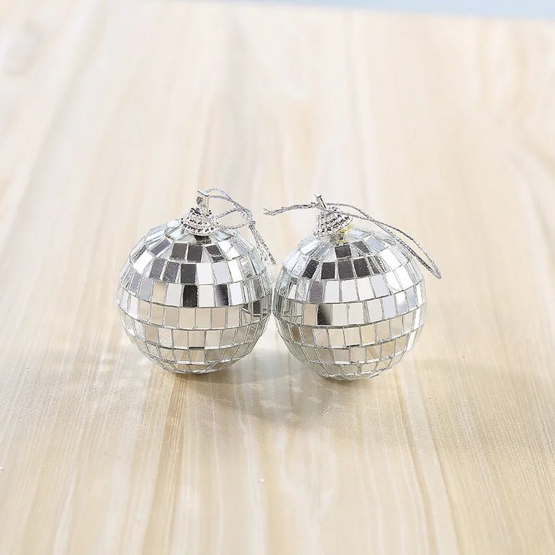 Mini Rotating Mirrored Glass Disco Balls - The House Of BLOC