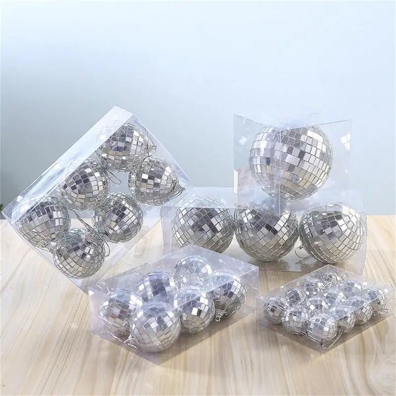 Mini Rotating Mirrored Glass Disco Balls - The House Of BLOC