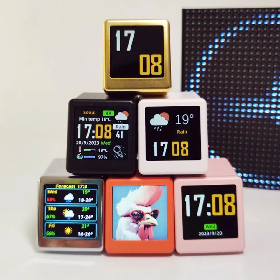 Mini Smart WIFI Multi Function Clock - The House Of BLOC