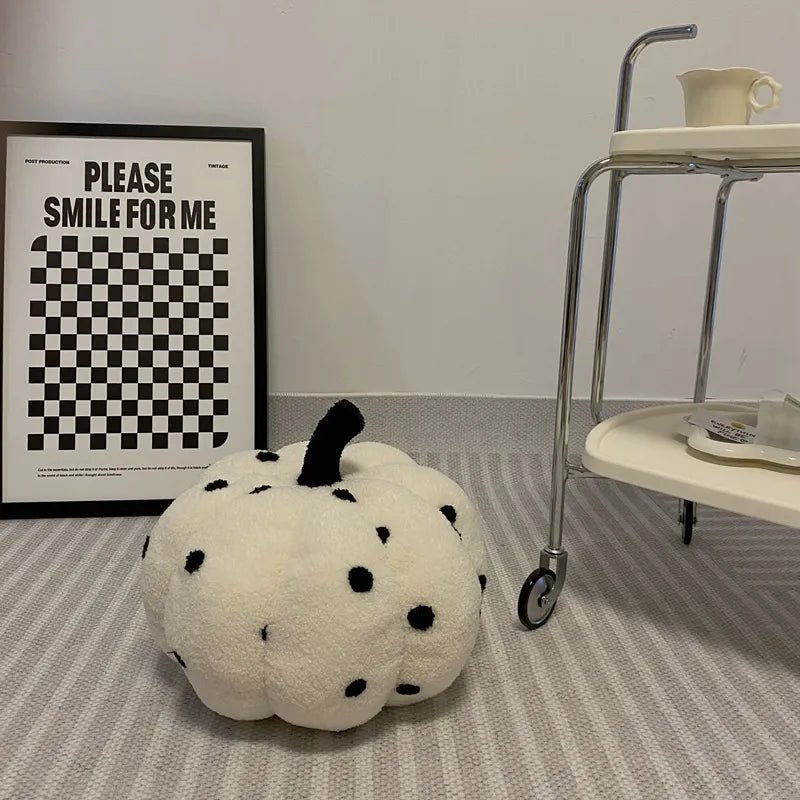 Minimal Halloween Pumpkin Cushion - The House Of BLOC