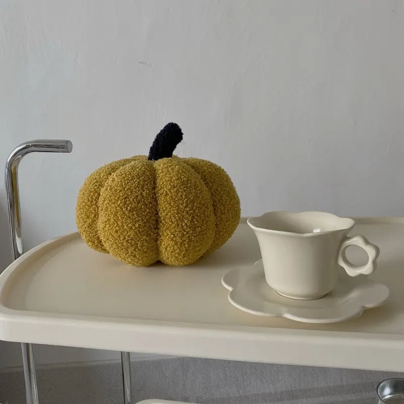 Minimal Halloween Pumpkin Cushion - The House Of BLOC