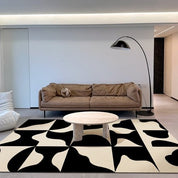 Minimal Living Room Soft Plush Carpet - The House Of BLOC