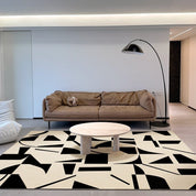 Minimal Living Room Soft Plush Carpet - The House Of BLOC