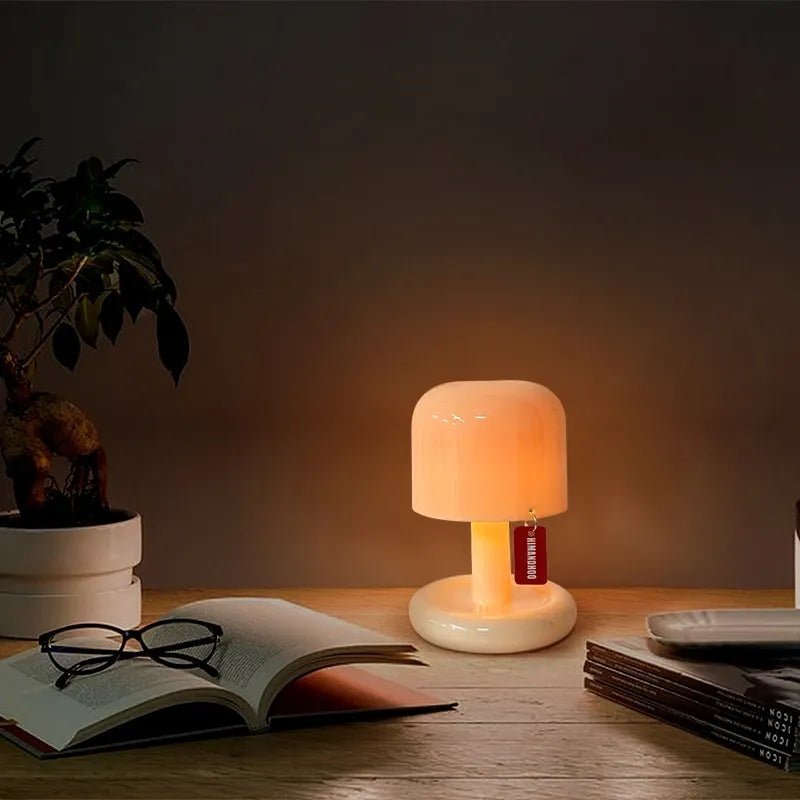 Minimal Mushroom Style LED Night Light - The House Of BLOC