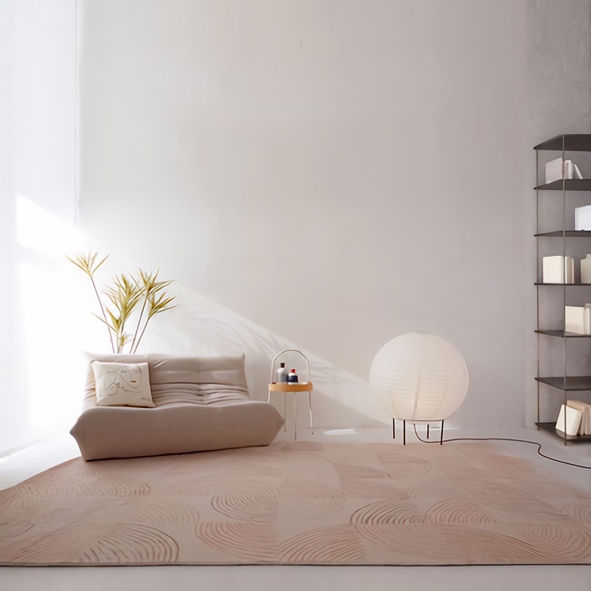 Minimalist Abstract Living Room Carpet - The House Of BLOC