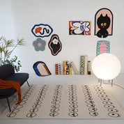 Minimalist Abstract Living Room Carpet - The House Of BLOC