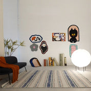Minimalist Abstract Living Room Carpet - The House Of BLOC