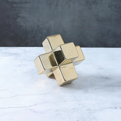 Minimalist Ceramic Cross Decoration - The House Of BLOC
