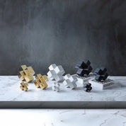 Minimalist Ceramic Cross Decoration - The House Of BLOC