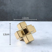Minimalist Ceramic Cross Decoration - The House Of BLOC