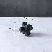 Minimalist Ceramic Cross Decoration - The House Of BLOC