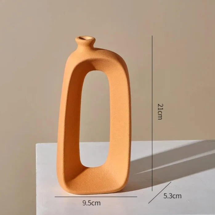 Modern Abstract Hollow Design Vase - The House Of BLOC