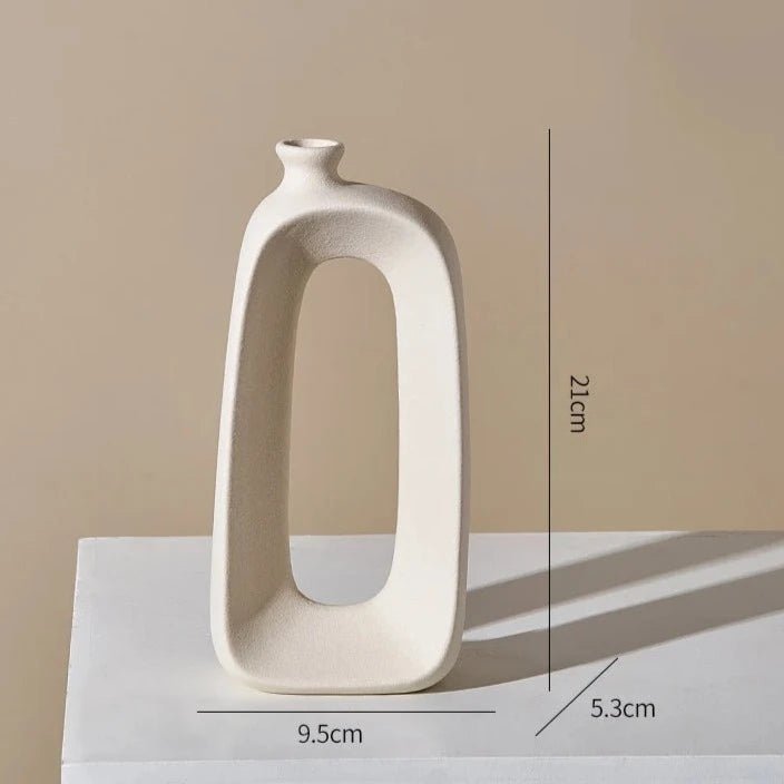 Modern Abstract Hollow Design Vase - The House Of BLOC