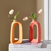 Modern Abstract Hollow Design Vase - The House Of BLOC
