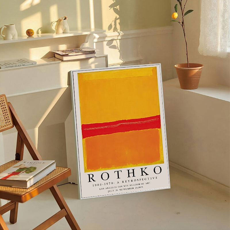 Modern Abstract Rothko Wall Art Posters - The House Of BLOC