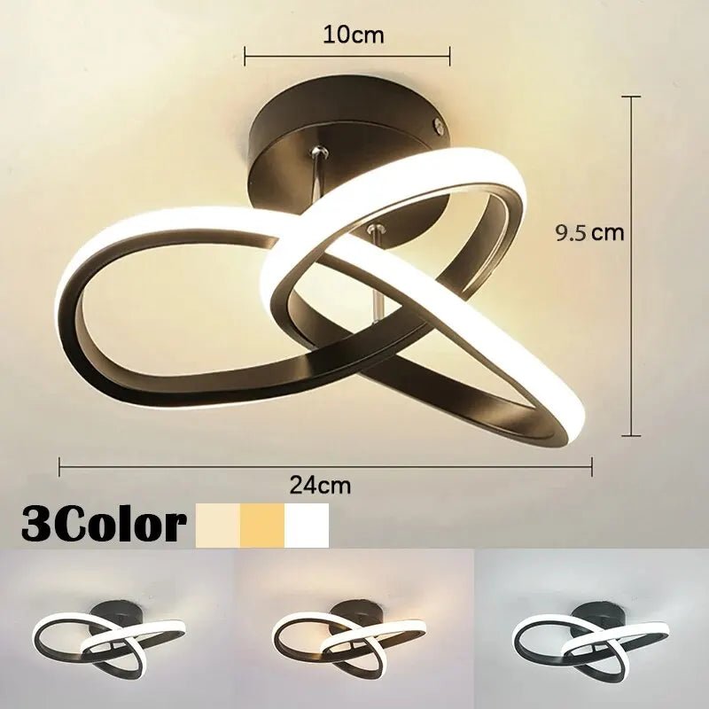 Modern Abstract Three Colour Ceiling Light - The House Of BLOC
