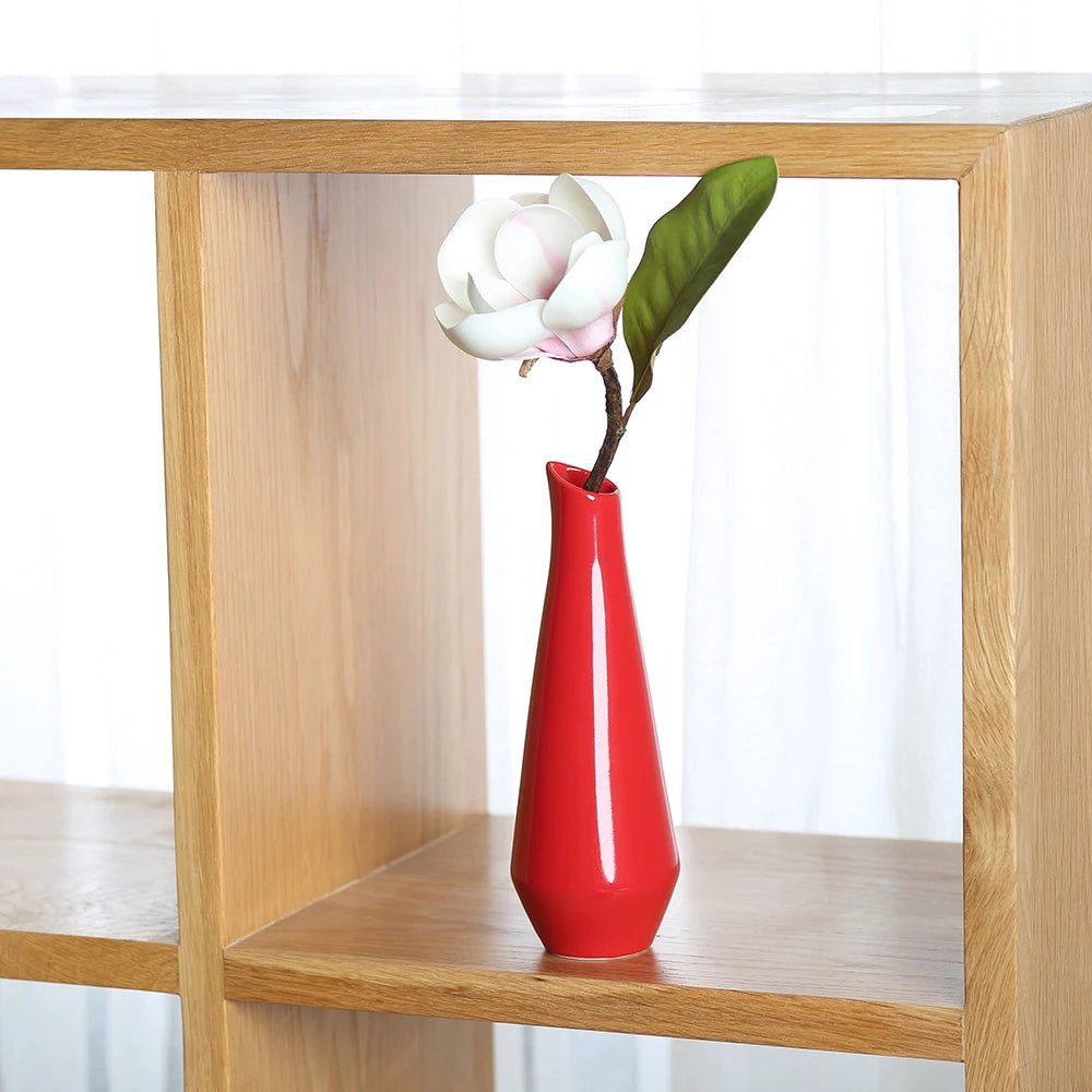 Modern Bright Solid Colour Porcelain Vase - The House Of BLOC