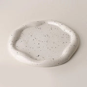 Modern Ceramic & Silver Plated Ink Dot Tray - The House Of BLOC