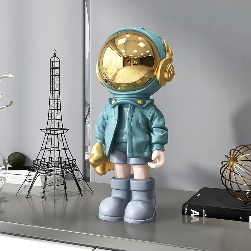 Modern Contemporary Astronaut Statue - The House Of BLOC