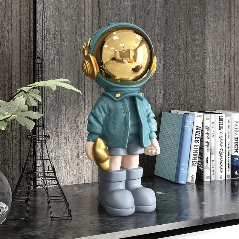 Modern Contemporary Astronaut Statue - The House Of BLOC