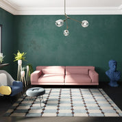 Modern Geometric Living Room Carpet - The House Of BLOC