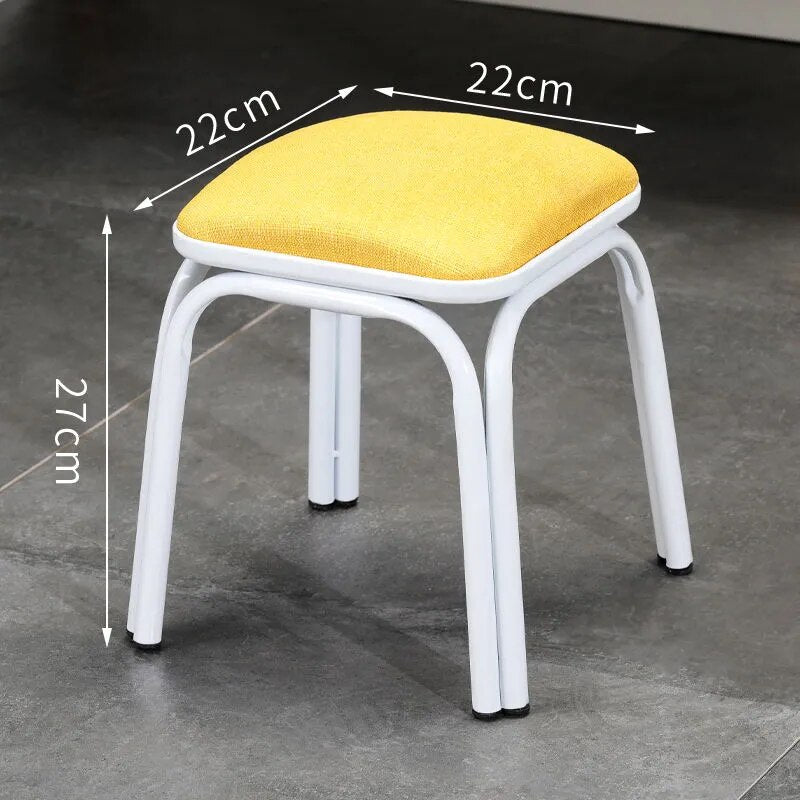 Modern Household Small Padded Stool - The House Of BLOC