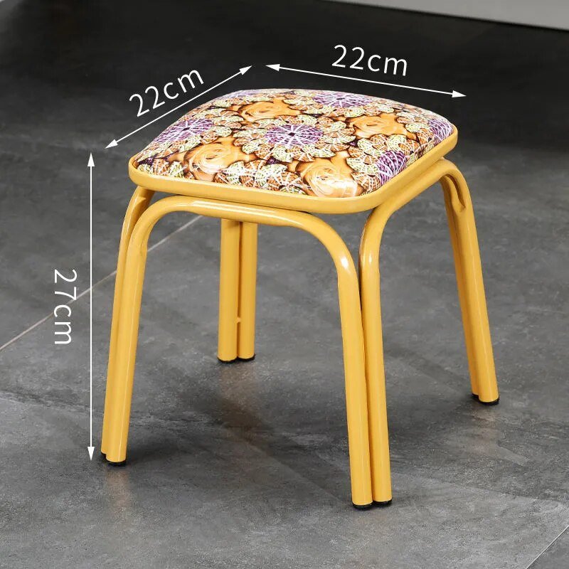 Modern Household Small Padded Stool - The House Of BLOC