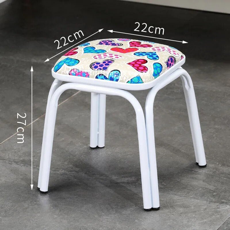 Modern Household Small Padded Stool - The House Of BLOC