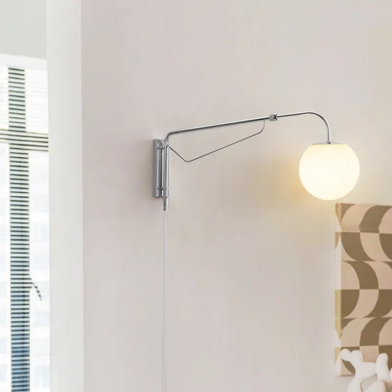 Modern LED Rocker Arm Wall Lamp - The House Of BLOC