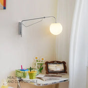 Modern LED Rocker Arm Wall Lamp - The House Of BLOC