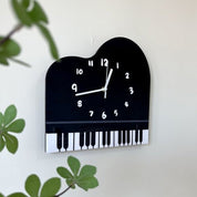 Modern Quartz 'Piano' Wall Clock - The House Of BLOC