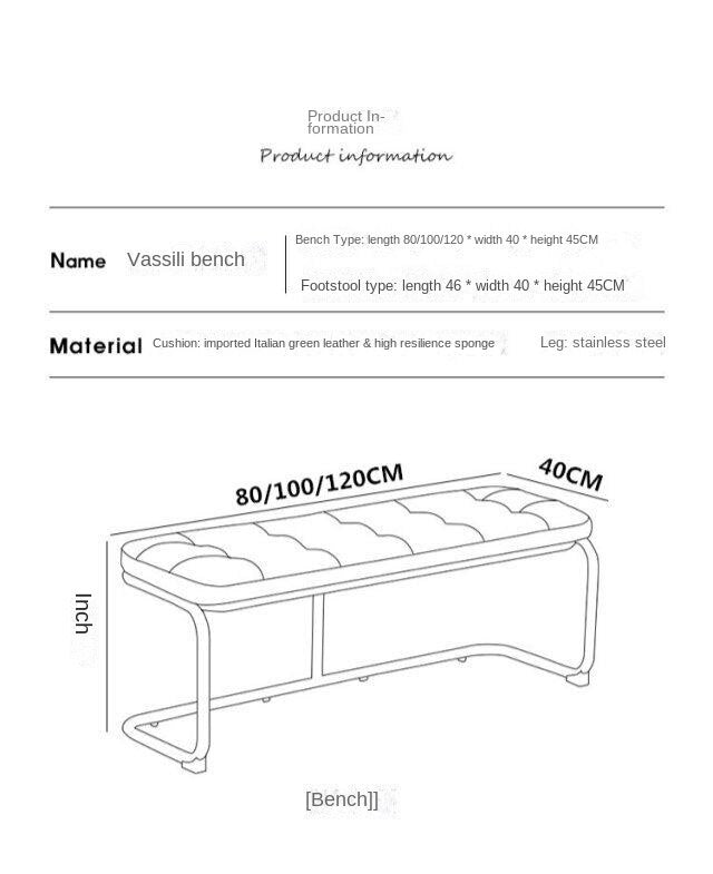 Modern Style Stool + Bench Chair - The House Of BLOC